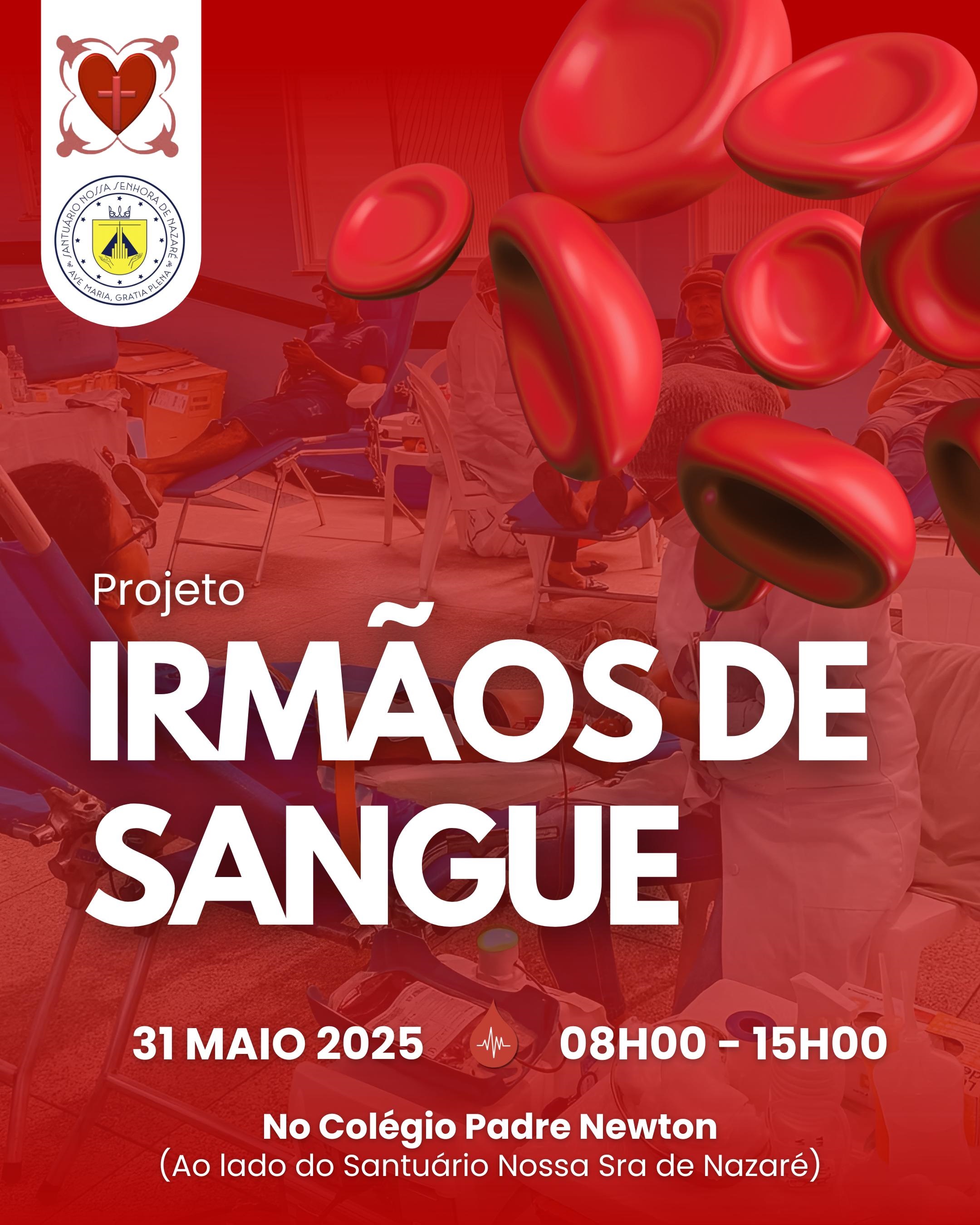 Irmãos de Sangue: cohatrac sedia campanha de doação de sangue no fim de semana