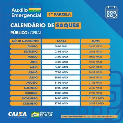 calendário