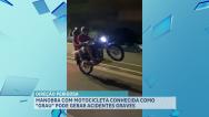 Dar “grau” em moto é infração gravíssima, com multa e suspensão da CNH