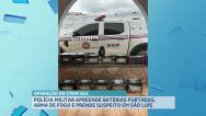 PM recupera baterias de carros furtadas e apreende arma de fogo na Vila Esperança