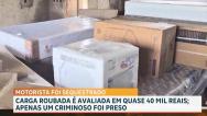 Polícia recupera carga roubada de caminhão avaliada em quase R$ 40 mil