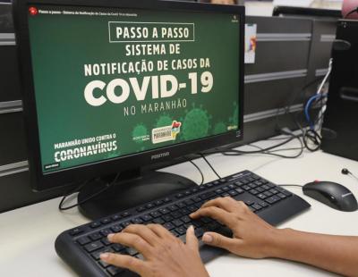 MA: governo lança sistema de notificação da Covid-19