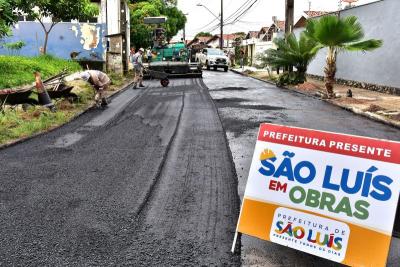 obras de drenagem e pavimentação