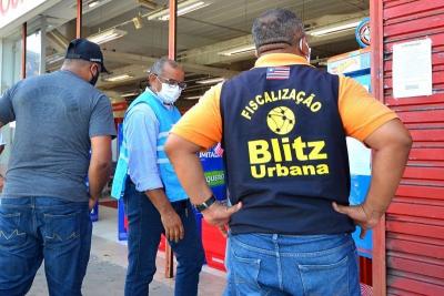 São Luís: fiscalizações em espaços públicos combatem Covid-19