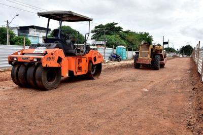 Iniciada etapa de readequação em obra na Av. Daniel de La Touche