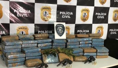 Operação apreende cerca de 120 kg de maconha no MA