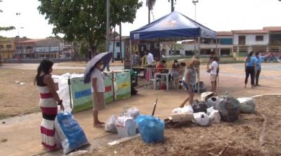 Mutirão de Reciclagem é realizado no bairro da Vila Embratel