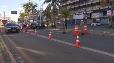 Lockdown: fluxo de veículos diminui no 3º de rodízio