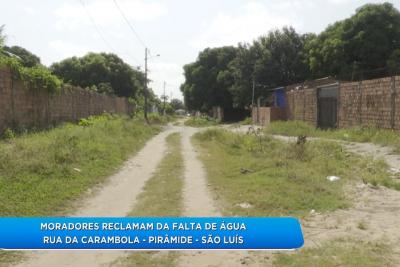 Moradores reclamam de abastecimento de água em Raposa