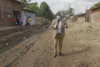 Moradores reclamam de problemas com esgoto em Paço do Lumiar