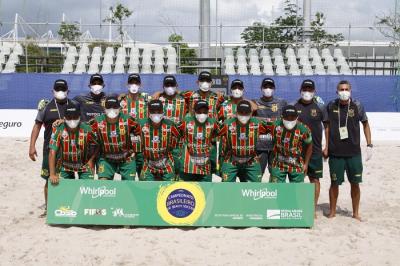 Beach soccer: Sampaio perde nos pênaltis e é vice brasileiro