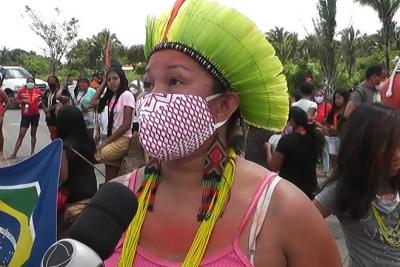 Indígenas bloquearam pelo segundo dia consecutivo a BR-316