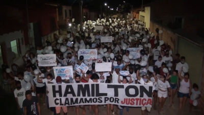 Caso Hamilton: familiares protestam após morte de jovem em operação policial