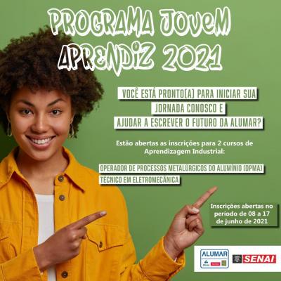 Alumar abre vagas para programa Jovem Aprendiz