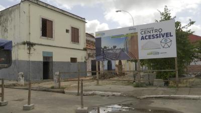 Prefeitura avança com as obras do Programa Centro acessível 