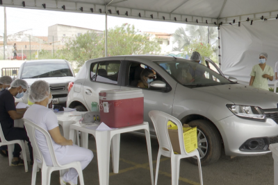 Governo realiza aplicação da segunda dose no Pátio Norte Shopping