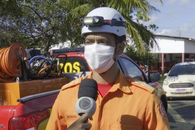 Corpo de Bombeiros investiga incêndio em bar na Av. Litorânea