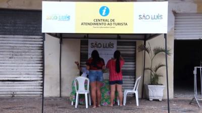 Central de Atendimento ao Turista é instalado na Feirinha São Luís