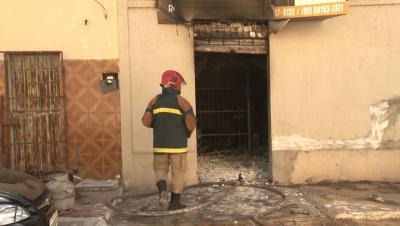 Incêndio destrói loja na cidade de Imperatriz