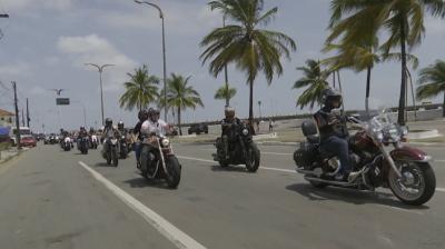 Grupo de motociclistas do Pará celebra aventuras em São Luís 