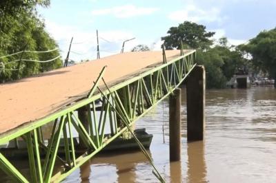 Queda de ponte em Bacabal