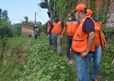 São Luís: Defesa Civil aumentará proteção de encosta na Vila Embratel