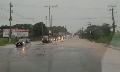 Fortes chuvas causam transtornos em Imperatriz