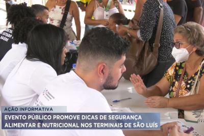 Terminais de integração recebe evento com dicas de segurança alimentar 