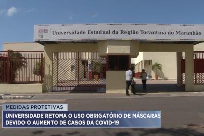 UemaSul retoma uso obrigatório de máscaras contra a Covid-19 