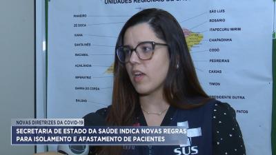 Saúde atualiza conduta de isolamento de casos da Covid-19 no MA