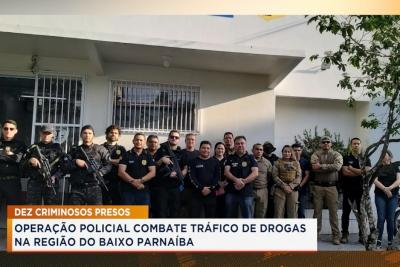 Operação combate tráfico de drogas em Chapadinha