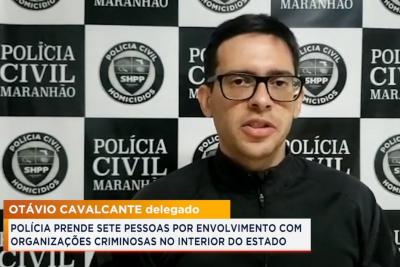 Timon: polícia conduz suspeitos de envolvimento em organização criminosa