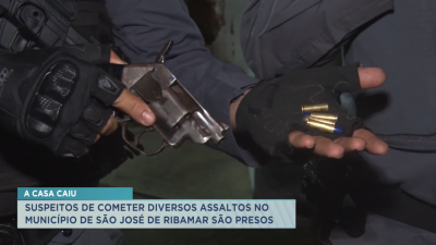 Dupla é suspeita de roubos em São José de Ribamar