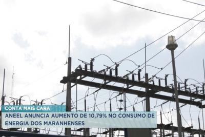 ANEEL anuncia aumento de mais de 10% no consumo de energia
