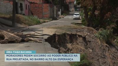 Moradores reclamam de infraestrutura no Alto da Esperança