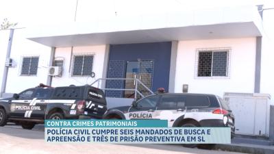 Polícia busca suspeitos de associação criminosa especializada em crimes patrimoniais