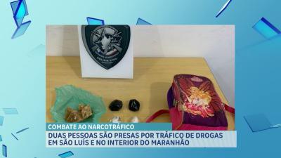 Mulher é presa com 7 unidades de crack  no interior do Estado