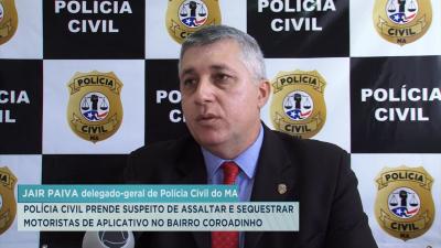 Policia prende suspeito de assaltar e sequestrar motoristas de App