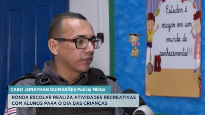 Ronda da alegria realiza atividades recreativas com alunos para o dia das crianças