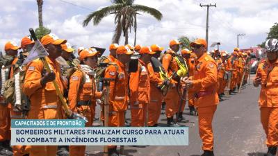 CBMMA finaliza curso para atuar no combate a incêndios florestais