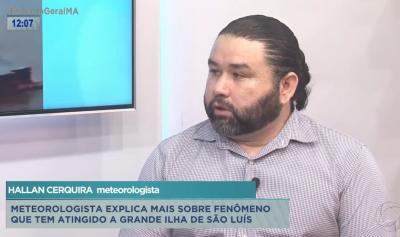 BG entrevista o meteorologista da UEMA, Hallan Cerqueira