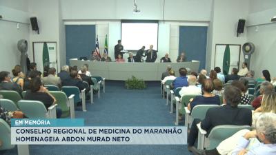 Médico Abdon Murad é homenageado no  prédio do CRM-MA