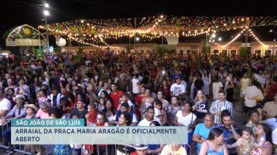 Arraial da Cidade atrai grande público na primeira noite de festa