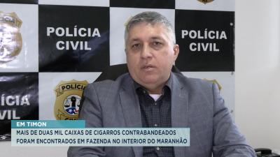 Timon: Polícia Civil apreende mais de duas mil caixas de cigarros contrabandeados