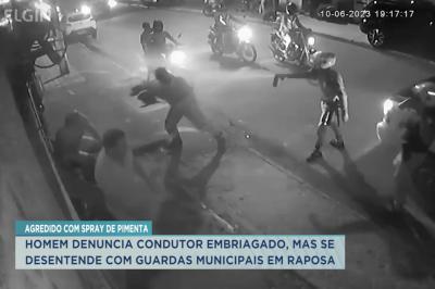 Raposa: homem denuncia condutor embriagado e se desentende com guardas municipais