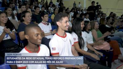 Governo inaugura aulas do programa “Terceirão Não Tira Férias” nessa quarta-feira (28)