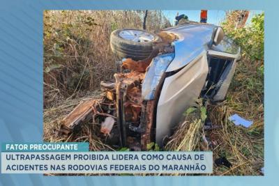 MA já teve 40 acidentes de trânsito em rodovias no mês de julho