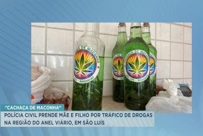 Polícia Civil prende mãe e filho por tráfico de drogas na região do Anel Viário, em São Luís