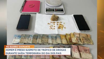 Dupla é presa pela Polícia Civil por tráfico de drogas no bairro Diamante
