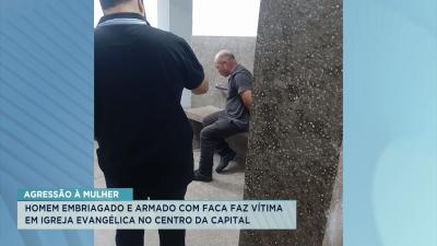 Homem armado com faca faz vítima em igreja no centro de São Luís